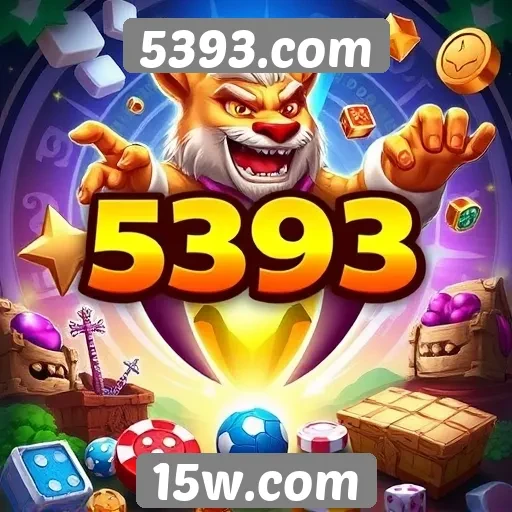 Variedade de jogos disponíveis no 5393.com
